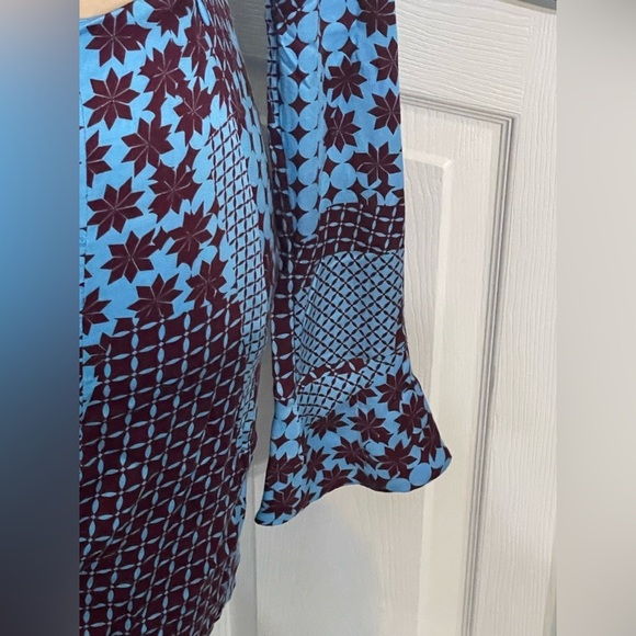 Free People 💎 Miki Dress Mini V-Neck Front-Tie Closure Waist Cut Out Size XS NWT - Picture 15 of 16